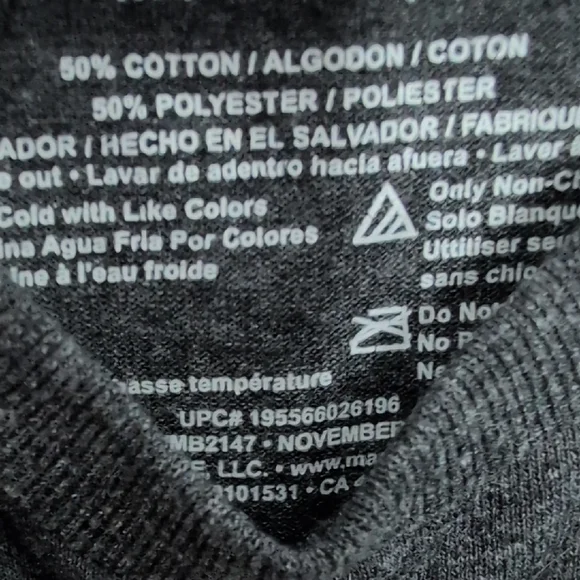 Kids Graphic Tee - Charcoal with Multicolor Design - Picture 5 of 5